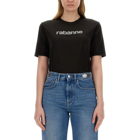 Rabanne Women T-Shirt With Logo